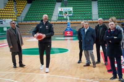 Wizyta ministra sportu i turystyki Jakuba Rutnickiego w Zielonej Górze