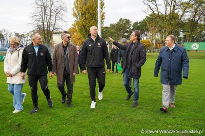 Wizyta ministra sportu i turystyki Jakuba Rutnickiego w Zielonej Górze
