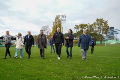 Wizyta ministra sportu i turystyki Jakuba Rutnickiego w Zielonej Górze