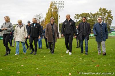 Wizyta ministra sportu i turystyki Jakuba Rutnickiego w Zielonej Górze