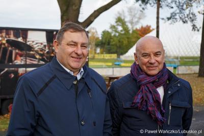 Wizyta ministra sportu i turystyki Jakuba Rutnickiego w Zielonej Górze