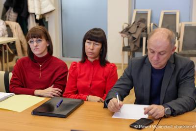 Spotkanie członka zarządu woj. lubuskiego Łukasza Poryckiego z Lokalnymi Grupami Działania 