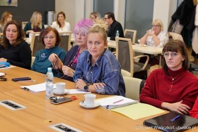 Spotkanie członka zarządu woj. lubuskiego Łukasza Poryckiego z Lokalnymi Grupami Działania 