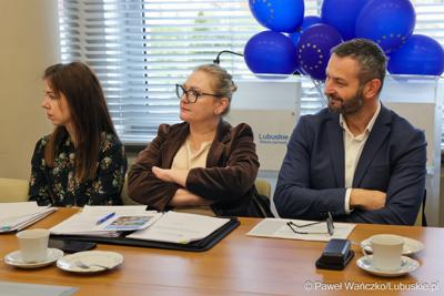 Spotkanie członka zarządu woj. lubuskiego Łukasza Poryckiego z Lokalnymi Grupami Działania 