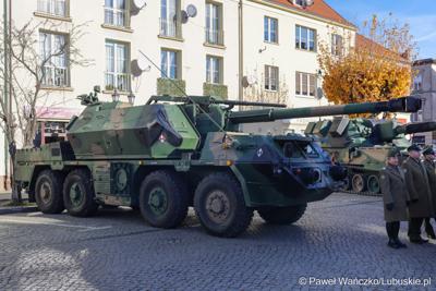 Uroczyste obchody Święta 5. Lubuskiego Pułku Artylerii w Sulechowie 