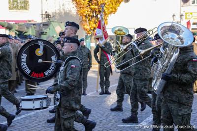 Uroczyste obchody Święta 5. Lubuskiego Pułku Artylerii w Sulechowie 