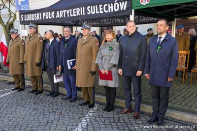 Uroczyste obchody Święta 5. Lubuskiego Pułku Artylerii w Sulechowie 