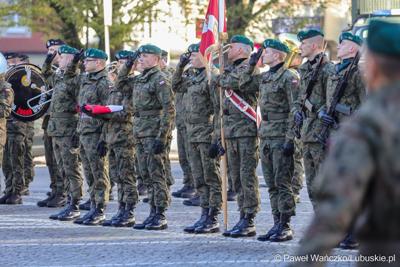 Uroczyste obchody Święta 5. Lubuskiego Pułku Artylerii w Sulechowie 