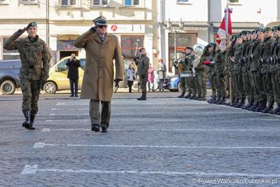 Uroczyste obchody Święta 5. Lubuskiego Pułku Artylerii w Sulechowie 