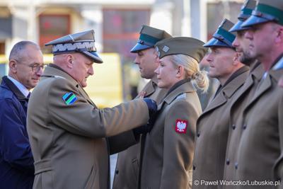 Uroczyste obchody Święta 5. Lubuskiego Pułku Artylerii w Sulechowie 