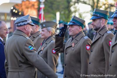Uroczyste obchody Święta 5. Lubuskiego Pułku Artylerii w Sulechowie 