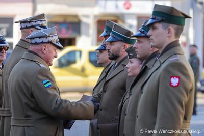 Uroczyste obchody Święta 5. Lubuskiego Pułku Artylerii w Sulechowie 