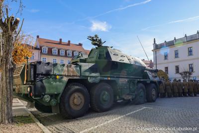 Uroczyste obchody Święta 5. Lubuskiego Pułku Artylerii w Sulechowie 