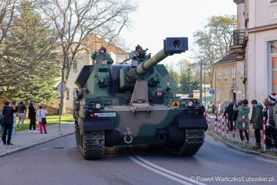 Uroczyste obchody Święta 5. Lubuskiego Pułku Artylerii w Sulechowie 