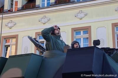 Uroczyste obchody Święta 5. Lubuskiego Pułku Artylerii w Sulechowie 