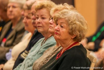 Uczestnicy Forum Seniora w Sali Kolumnowej Sejmiku Województwa Lubuskiego w Zielonej Górze