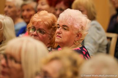 Uczestnicy Forum Seniora w Sali Kolumnowej Sejmiku Województwa Lubuskiego w Zielonej Górze