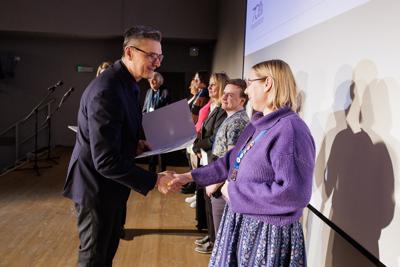 W Wojewódzkiej i Miejskiej Bibliotece Publicznej im. Cypriana Norwida w Zielonej Górze odbyła się gala kończąca jubileuszowy rok, 70-lecie biblioteki i 50-lecie jej głównego gmachu.