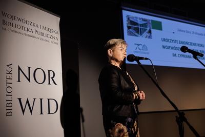 W Wojewódzkiej i Miejskiej Bibliotece Publicznej im. Cypriana Norwida w Zielonej Górze odbyła się gala kończąca jubileuszowy rok, 70-lecie biblioteki i 50-lecie jej głównego gmachu.
