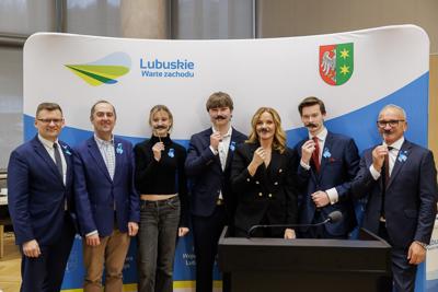 Uczestnicy XV sesji Sejmiku Województwa Lubuskiego