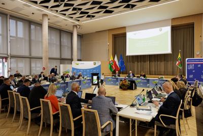 Uczestnicy XV sesji Sejmiku Województwa Lubuskiego