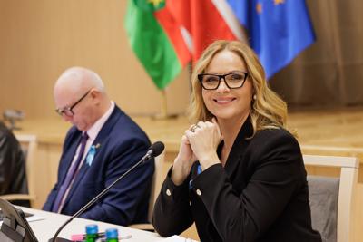 Uczestnicy XV sesji Sejmiku Województwa Lubuskiego