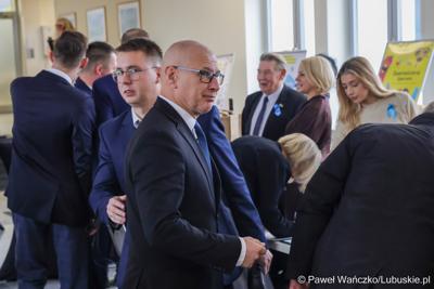 Uczestnicy XV sesji Sejmiku Województwa Lubuskiego