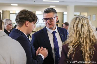 Uczestnicy XV sesji Sejmiku Województwa Lubuskiego