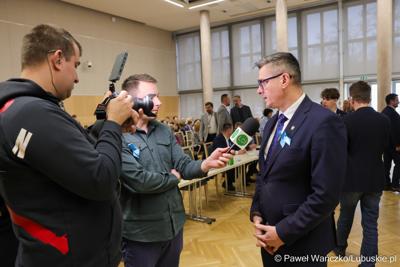 Uczestnicy XV sesji Sejmiku Województwa Lubuskiego