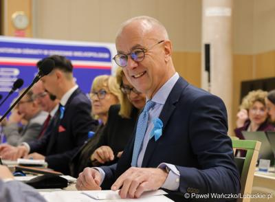 Uczestnicy XV sesji Sejmiku Województwa Lubuskiego