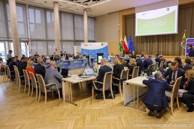 Uczestnicy XV sesji Sejmiku Województwa Lubuskiego