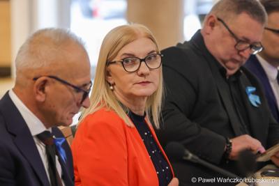 Uczestnicy XV sesji Sejmiku Województwa Lubuskiego