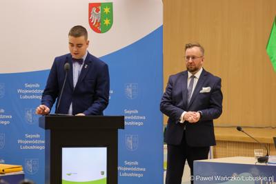 Uczestnicy XV sesji Sejmiku Województwa Lubuskiego