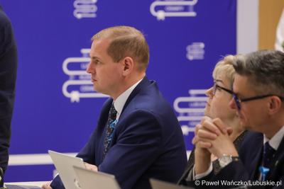 Uczestnicy XV sesji Sejmiku Województwa Lubuskiego