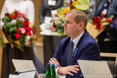 Uczestnicy XV sesji Sejmiku Województwa Lubuskiego