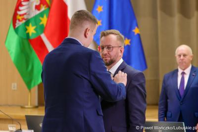 Uczestnicy XV sesji Sejmiku Województwa Lubuskiego