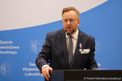 Uczestnicy XV sesji Sejmiku Województwa Lubuskiego