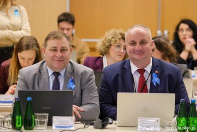 Uczestnicy XV sesji Sejmiku Województwa Lubuskiego