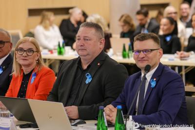 Uczestnicy XV sesji Sejmiku Województwa Lubuskiego