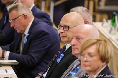 Uczestnicy XV sesji Sejmiku Województwa Lubuskiego