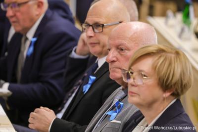 Uczestnicy XV sesji Sejmiku Województwa Lubuskiego