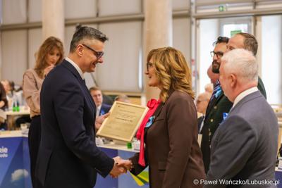 Uczestnicy XV sesji Sejmiku Województwa Lubuskiego