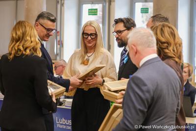 Uczestnicy XV sesji Sejmiku Województwa Lubuskiego