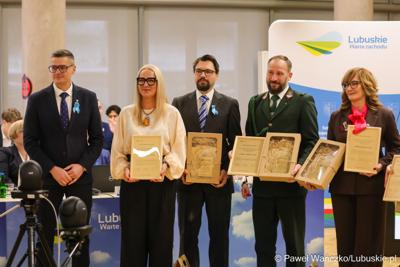 Uczestnicy XV sesji Sejmiku Województwa Lubuskiego