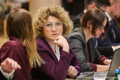 Uczestnicy XV sesji Sejmiku Województwa Lubuskiego