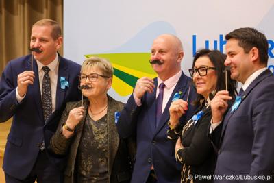 Uczestnicy XV sesji Sejmiku Województwa Lubuskiego