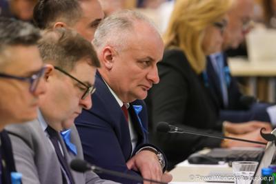 Uczestnicy XV sesji Sejmiku Województwa Lubuskiego