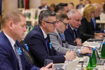 Uczestnicy XV sesji Sejmiku Województwa Lubuskiego