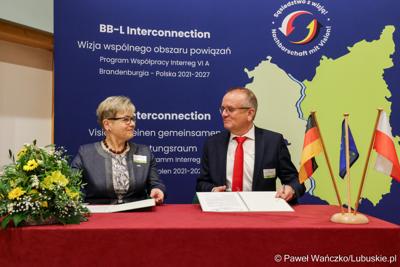 Konferencja nt. projektu BB-L Interconnection, który dotyczy transgranicznego planowania przestrzennego na obszarze Lubuskiego i Brandenburgii