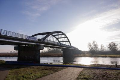 Rozpoczęcie projektu: Rozbiórka starego i budowa nowego mostu w m. Santok w ciągu drogi woj. nr 158 w km 11+777
